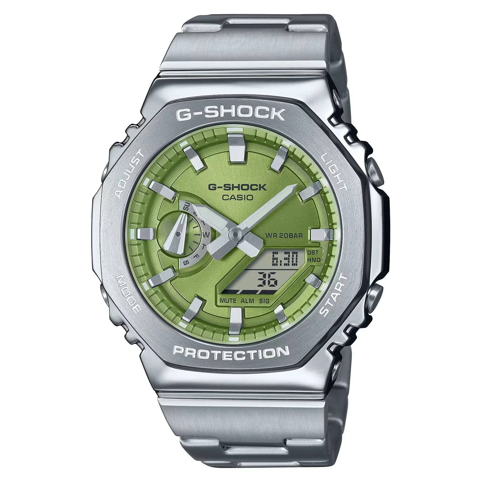 G-Shock I GM-2110D-3AER I limetten-grün I Central Cee