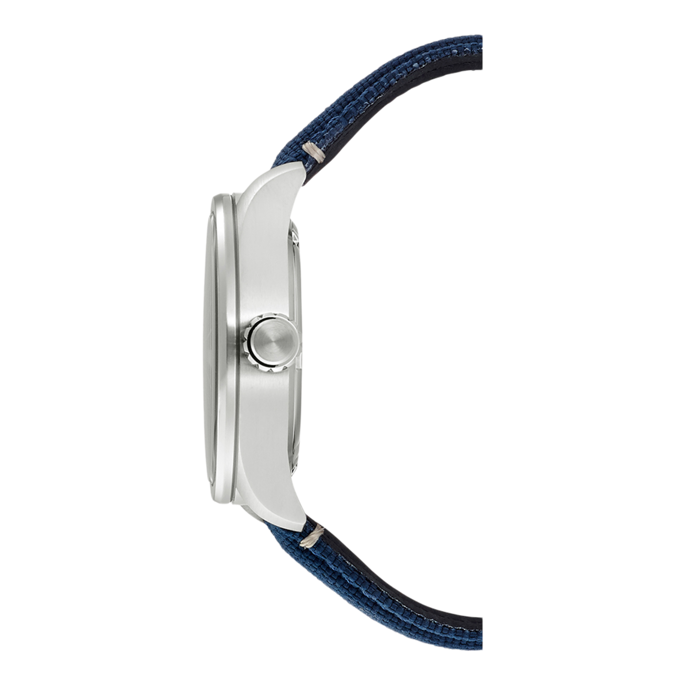 Citizen AW5000-16L Seitenprofil mit Edelstahlgehäuse und verschraubter Krone
