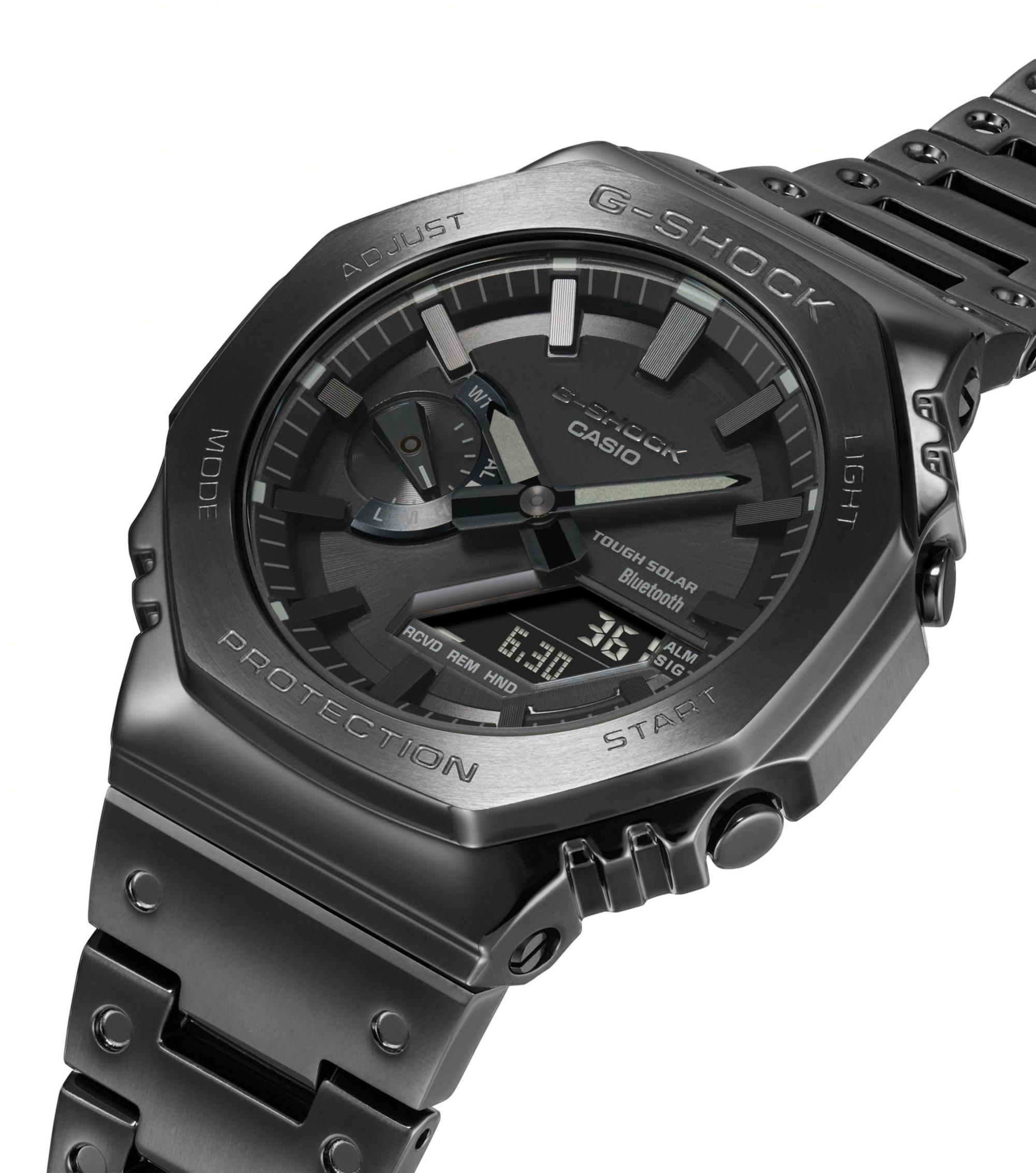 Beautyshot der Casio G-shock GM-B2100BD-1AER in schwarz