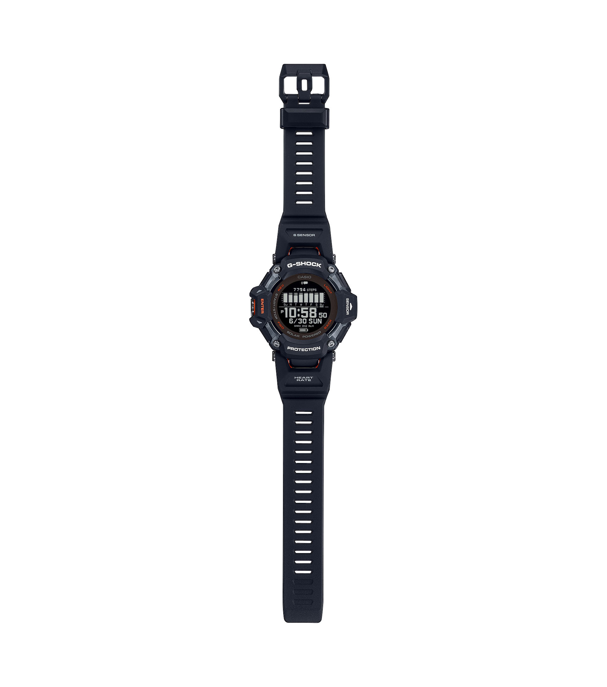 G-Shock I Herzfrequenz I GBD-H2000-1AER I schwarz