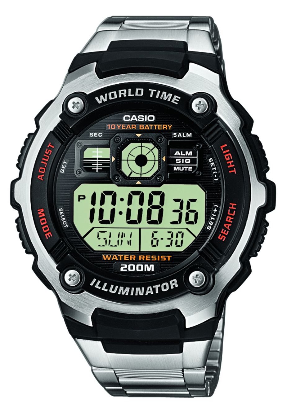 Casio Collection I World Time I 20 Bar
