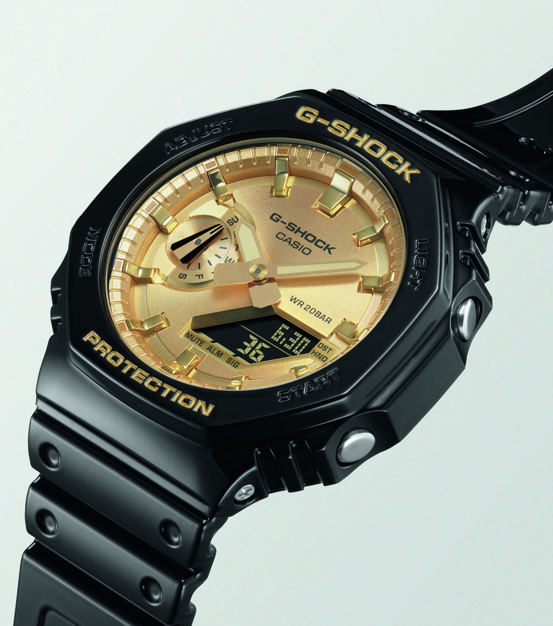 G-Shock I Octagon I Gold
