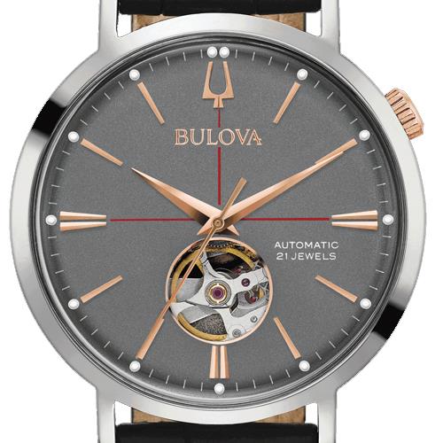 Bulova I AEROJET I Automatikuhr I rosé I 98A187