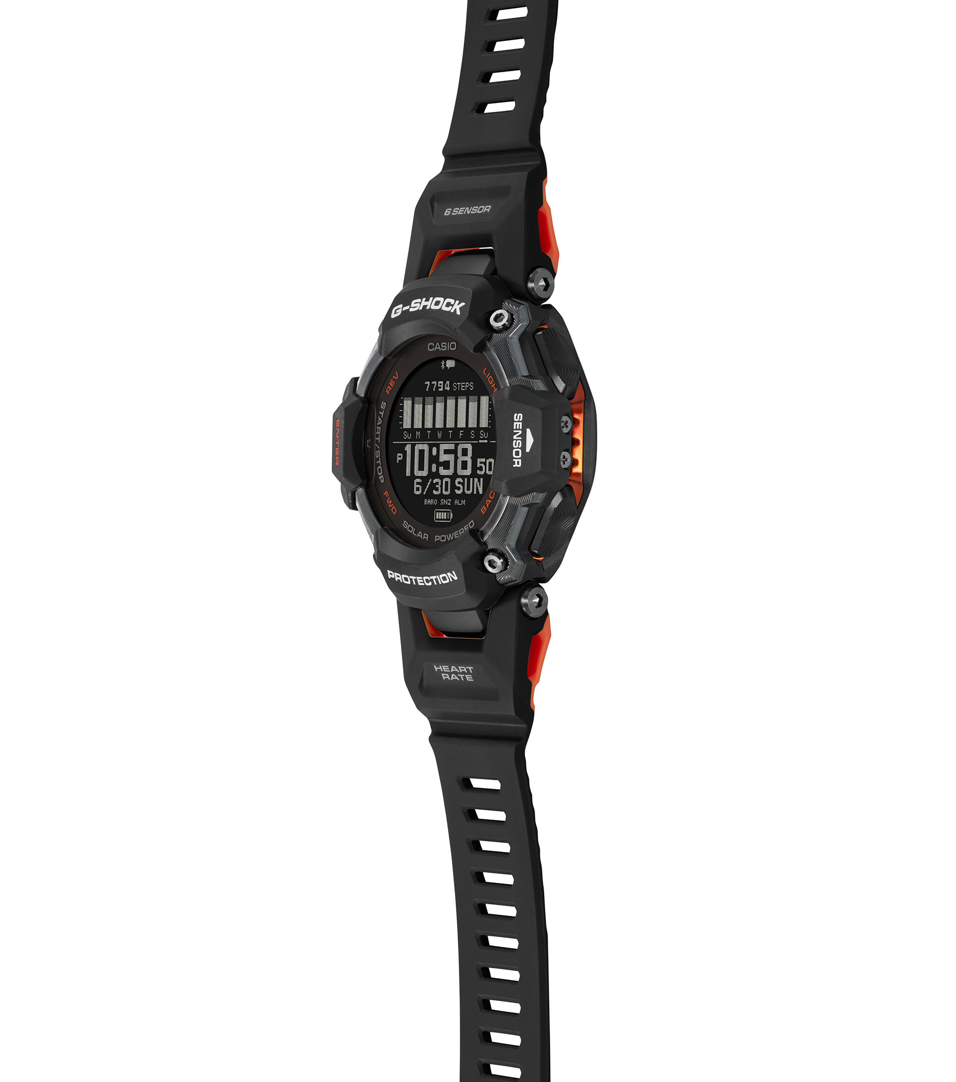 G-Shock I Herzfrequenz I GBD-H2000-1AER I schwarz