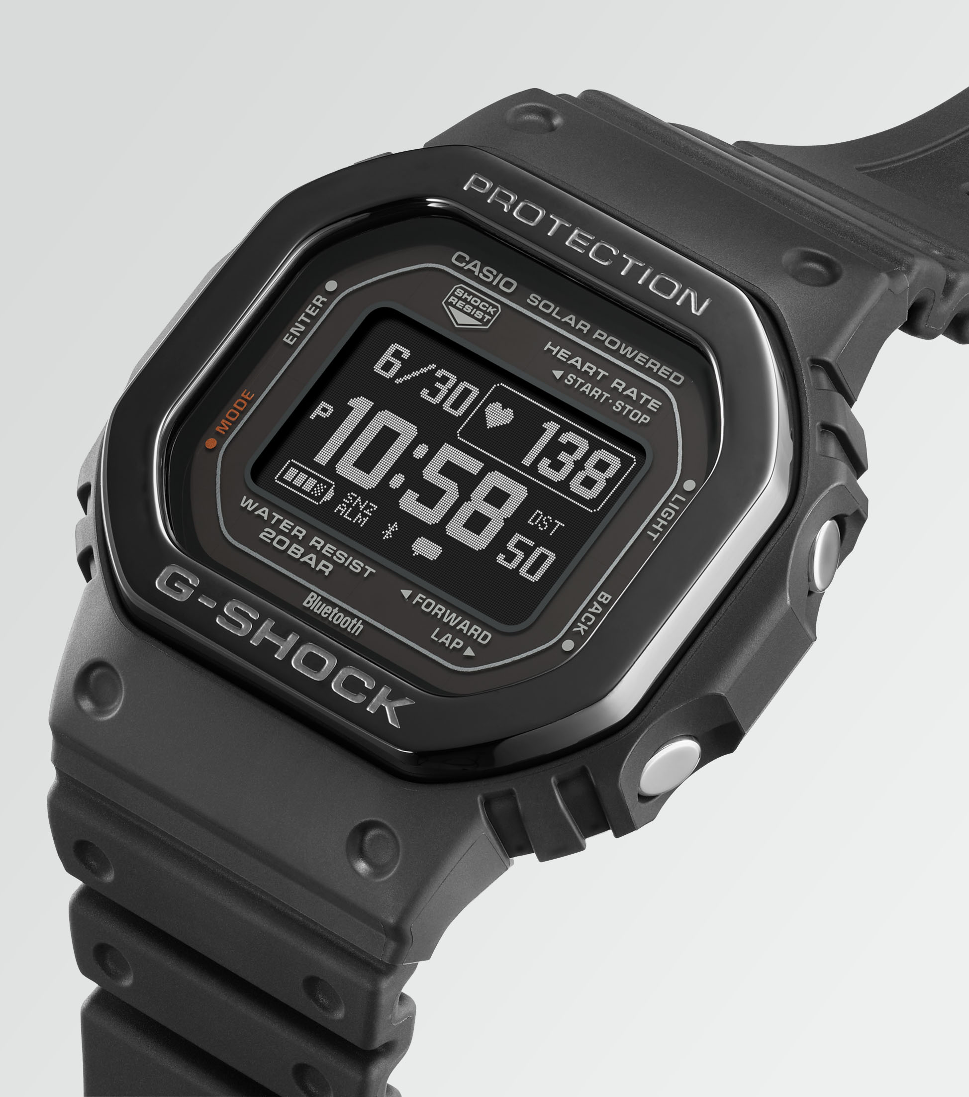 G-Shock I DW-H5600MB-1ER I Fitness I Herzfrequenz