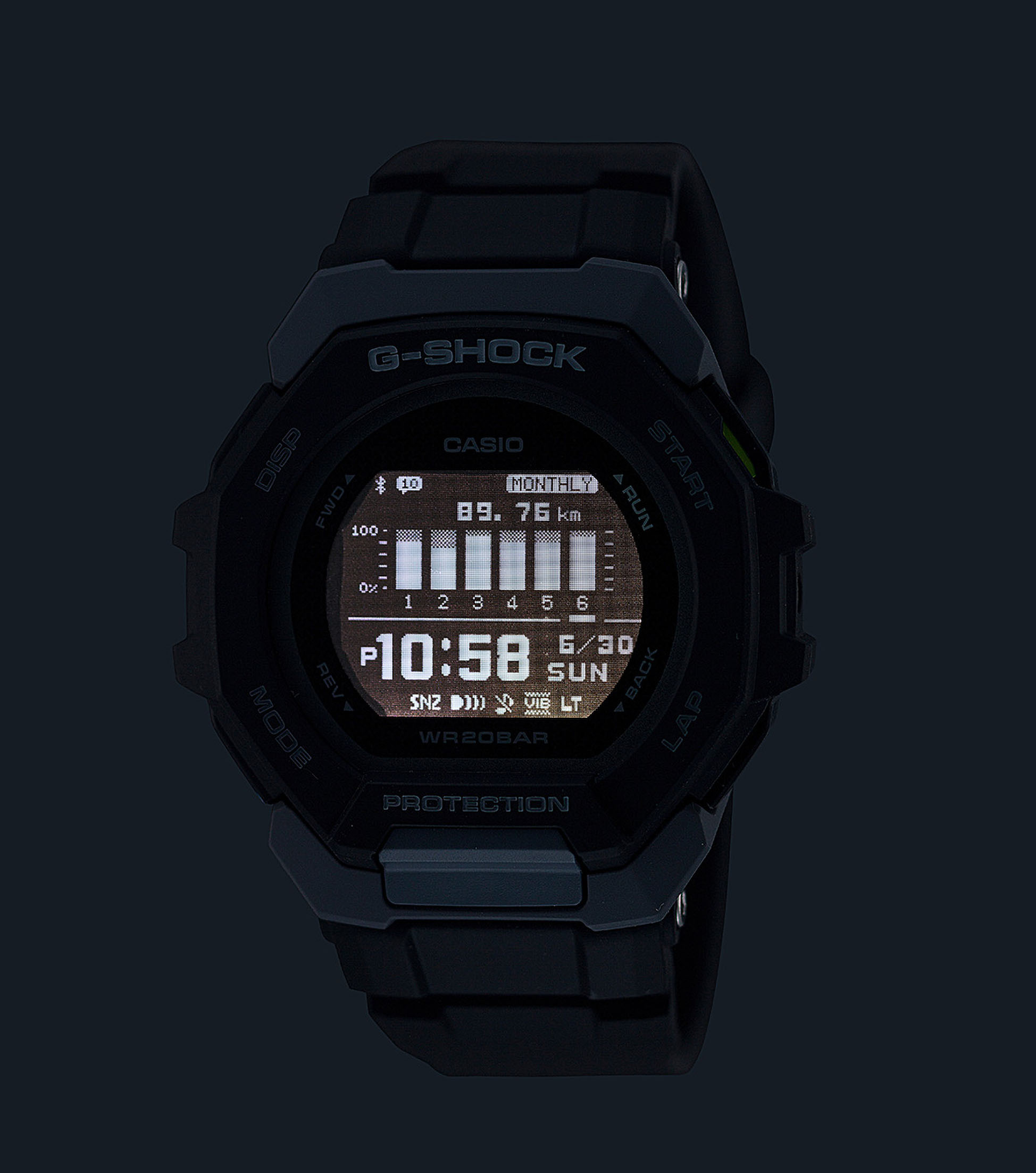 G-Shock I G-SQUAD  I GBD-300-1ER I schwarz