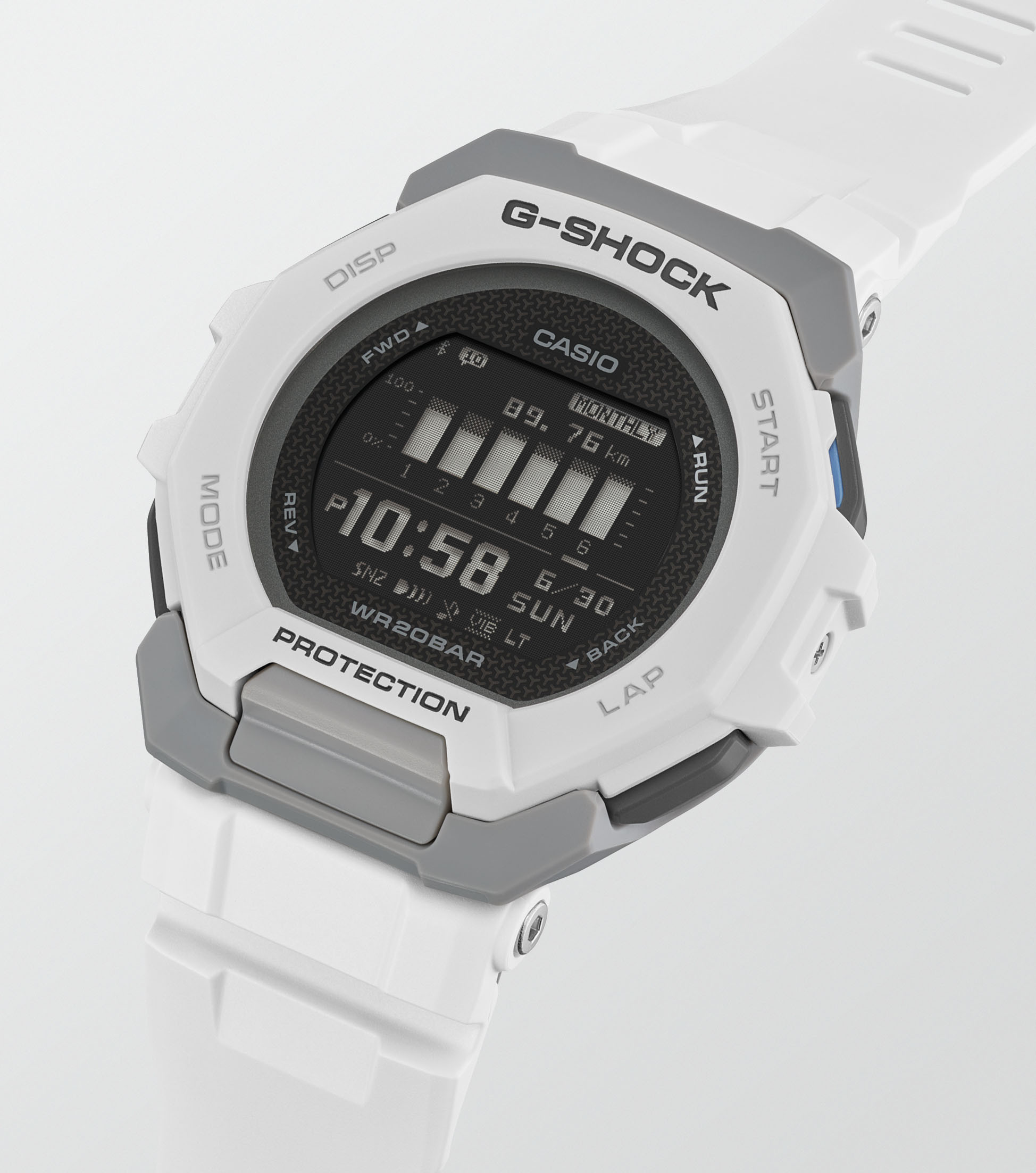 G-Shock I G-SQUAD I GBD-300-7ER I weiß