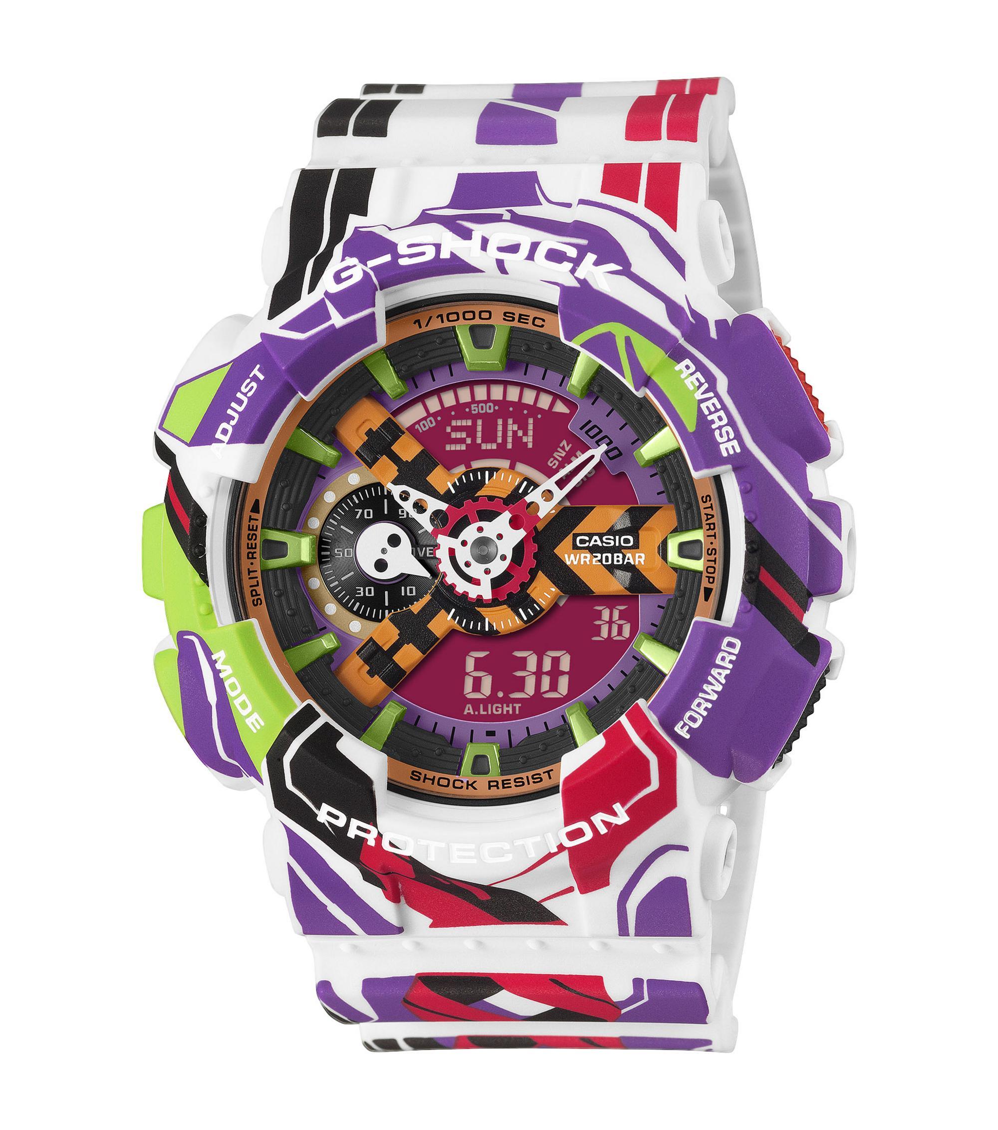 G-SHOCK x EVANGELION I GA-110EVA30-7AER