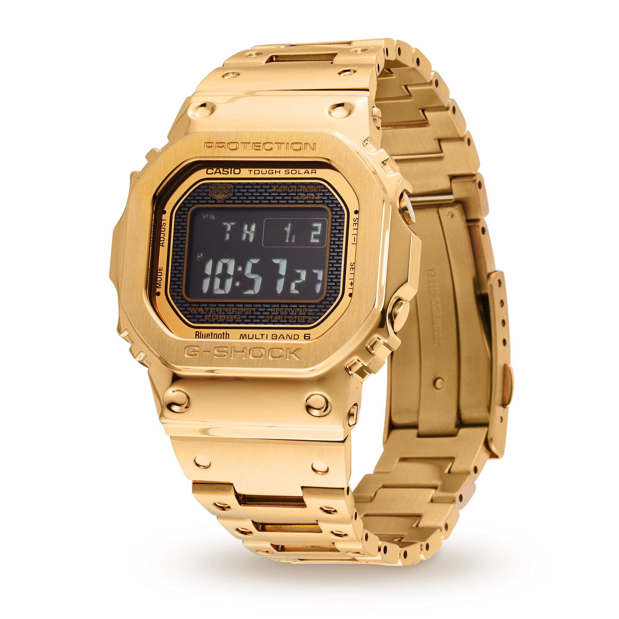 Schönes Bild der Casio G-Shock GMW-B5000GD in Gold