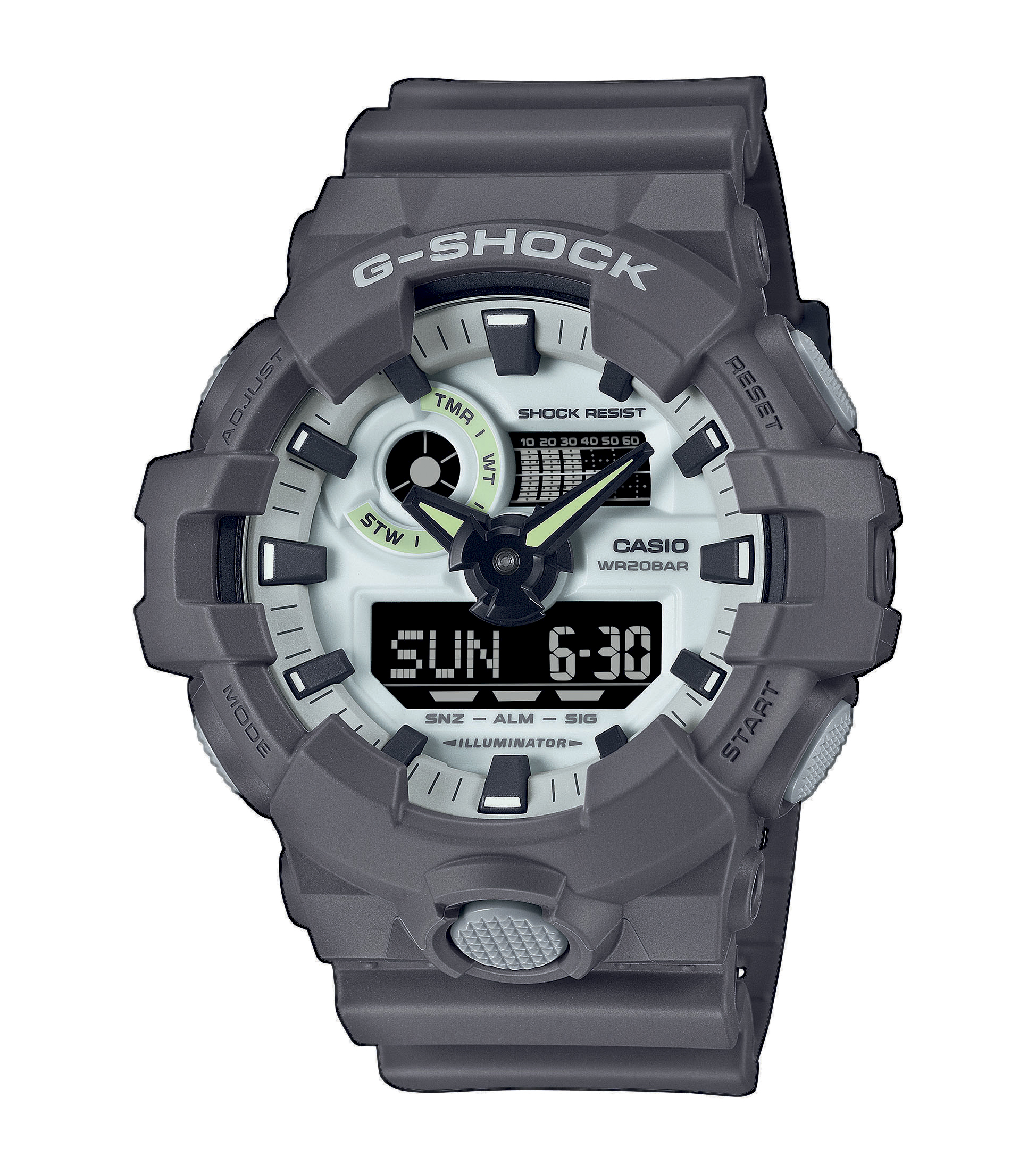 G-Shock I GA-700HD-8AER I Glow in the dark