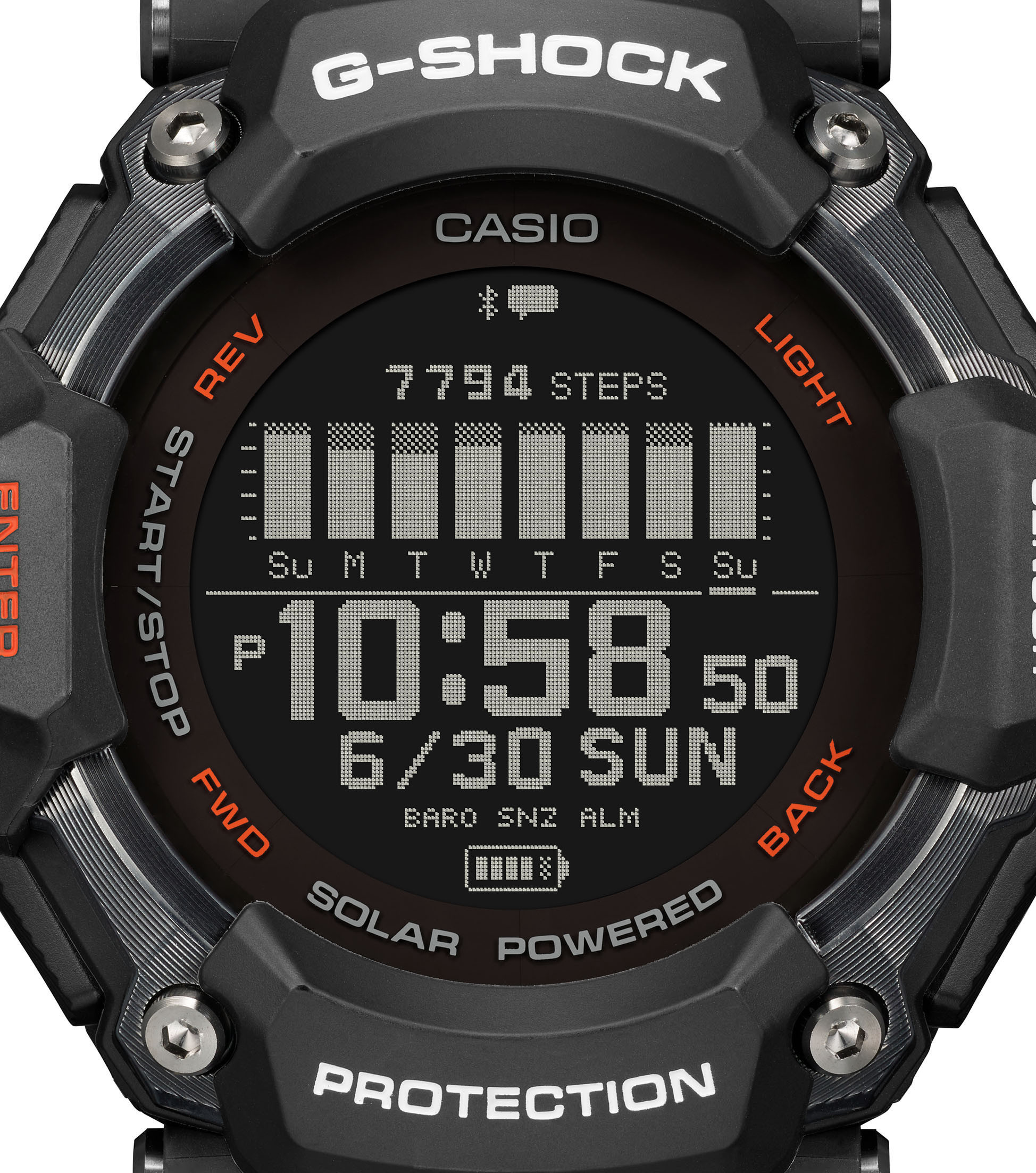 G-Shock I Herzfrequenz I GBD-H2000-1AER I schwarz