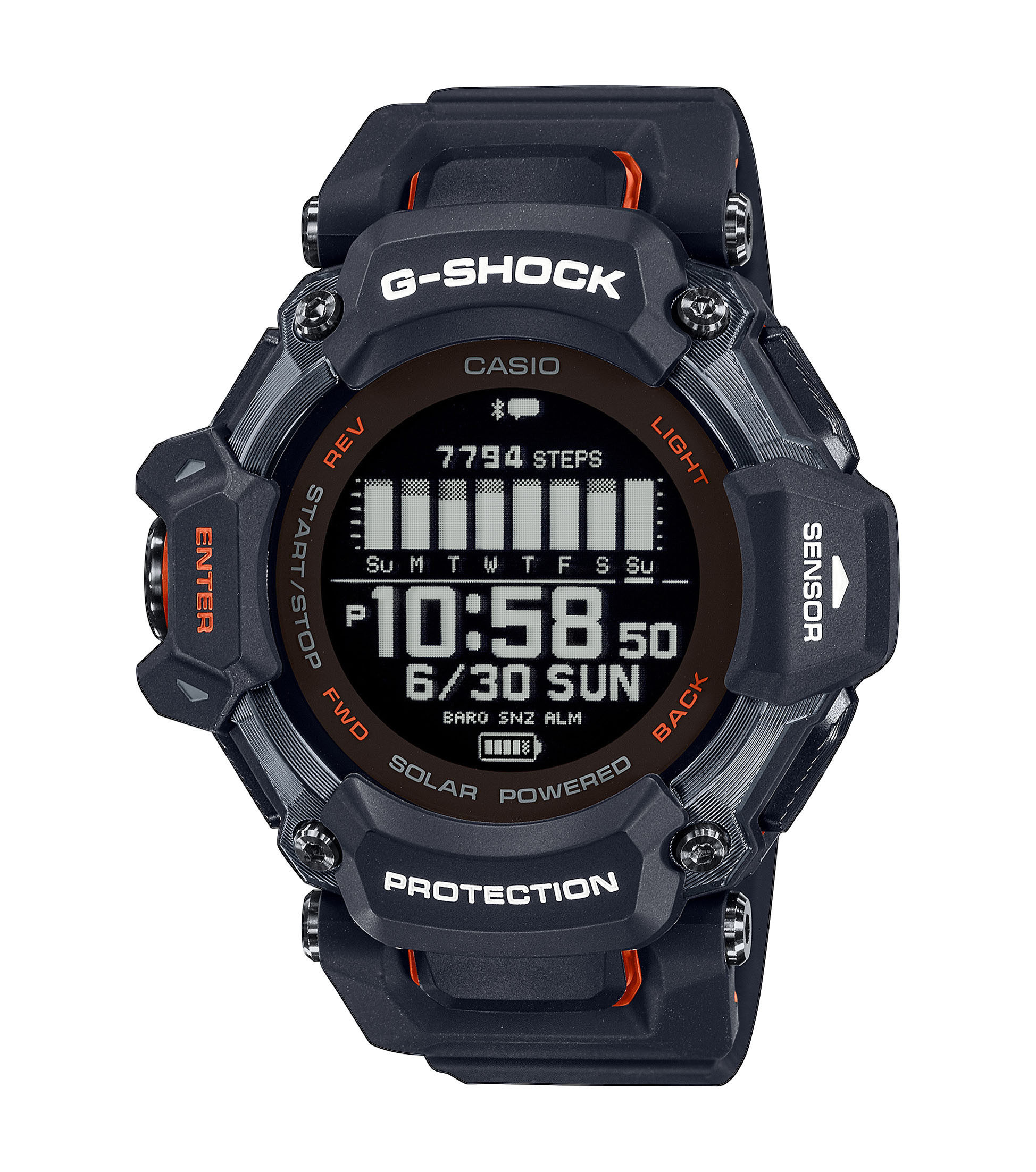 G-Shock I Herzfrequenz I GBD-H2000-1AER I schwarz