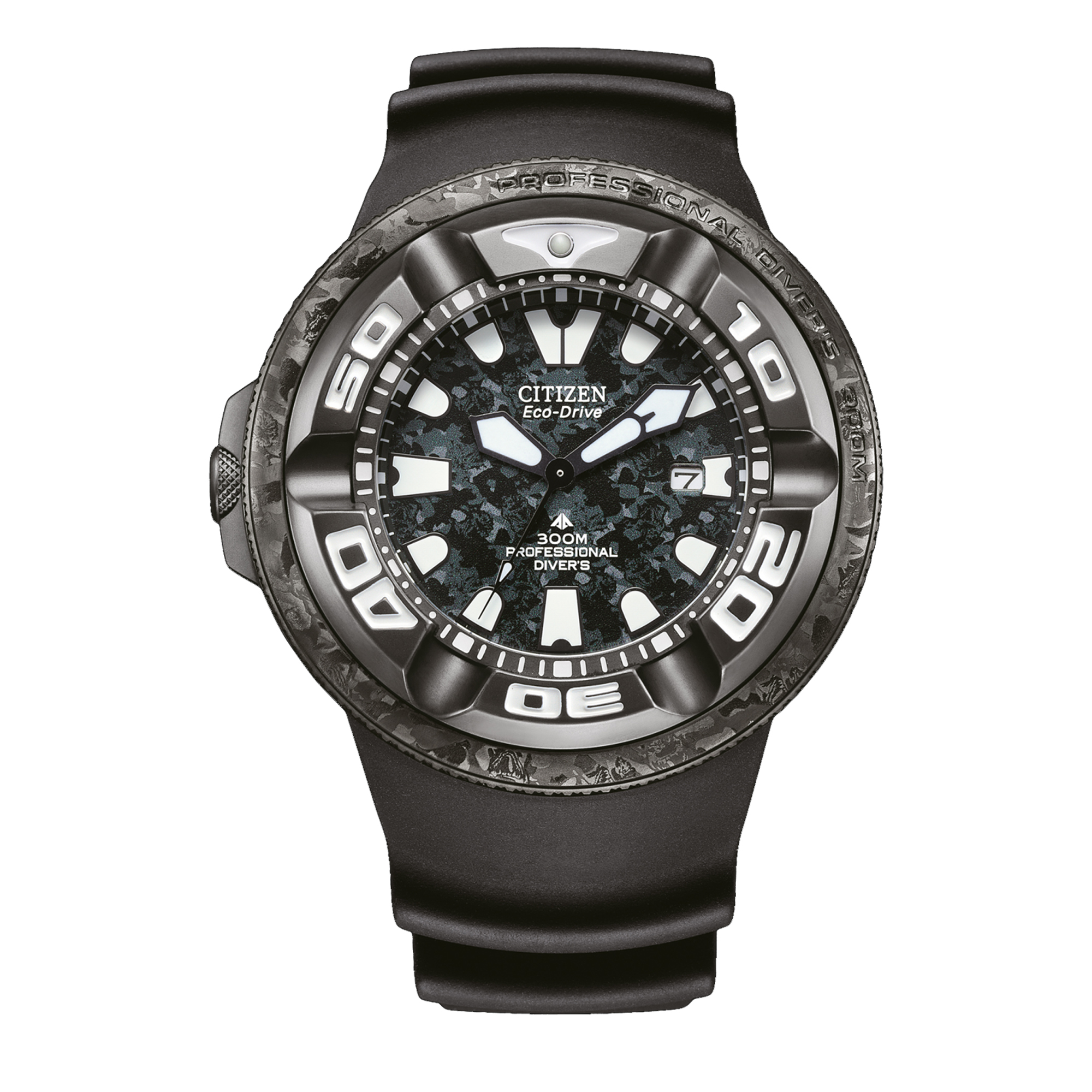 Citizen Godzilla-Promaster Professional Diver 300 BJ8056-01E Citizen Godzilla-Promaster Professional Diver 300 mit schwarzem Kautschukband
