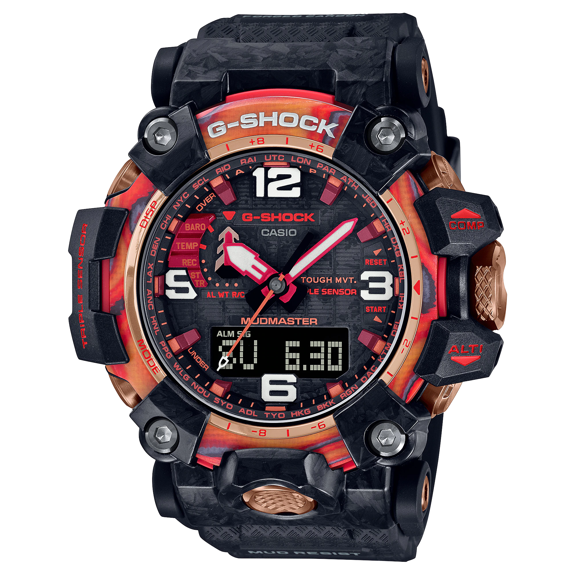 G-Shock I FLARE RED I 40th Anniversary