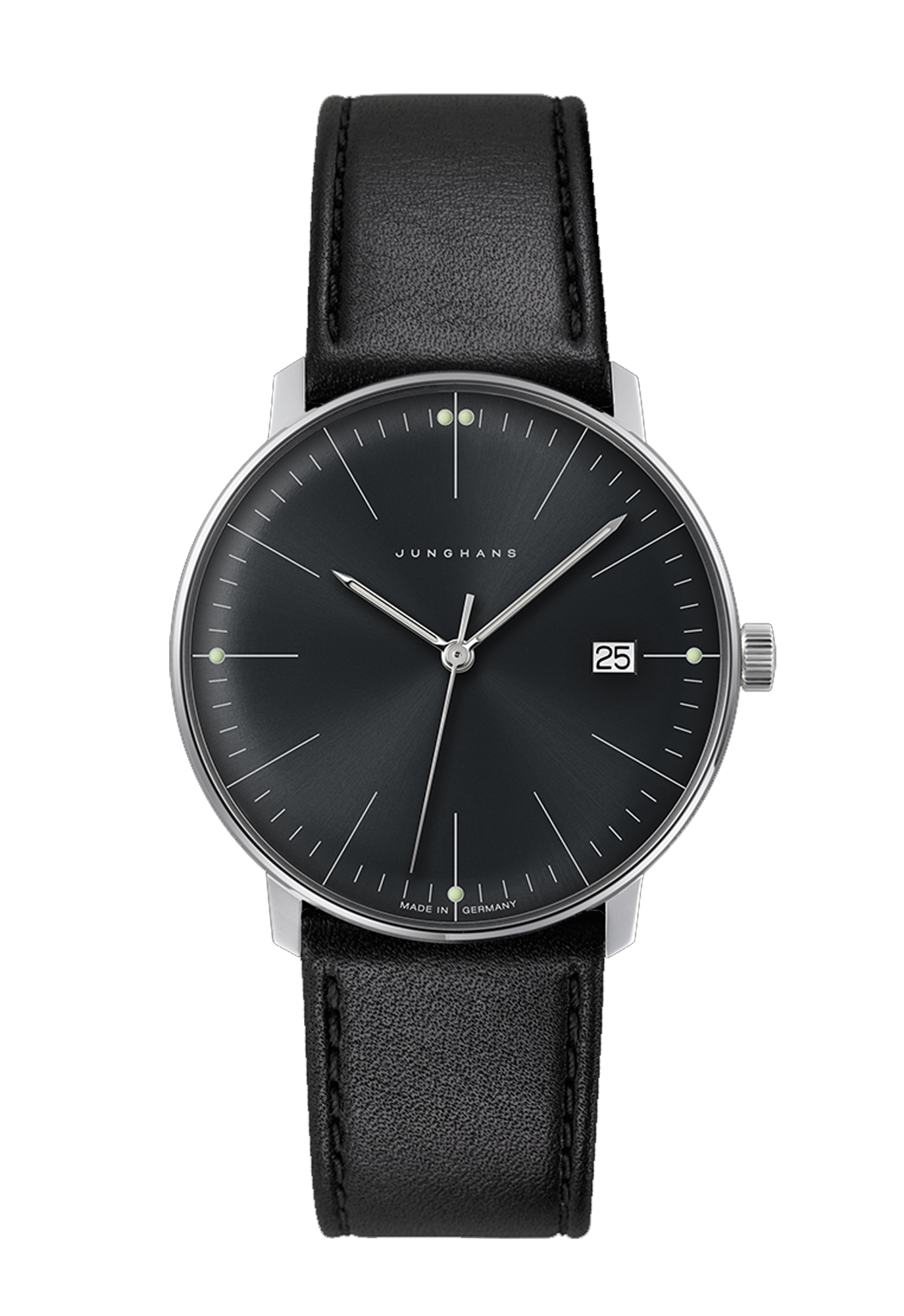 max bill Quarz I  41/4465.02 I schwarz